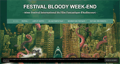 Desktop Screenshot of bloodyweekend.fr
